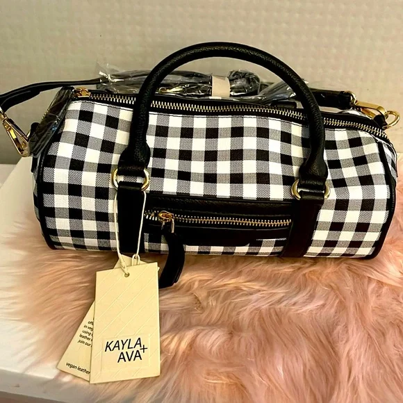 Kayla Ava Bags Kayla Ava Handshoulder Bag Nwt Vegan Leather